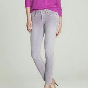 J. Crew Toothpick Skinny Corduroy Pant Size 25 NEW